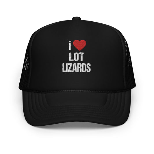 I Love Lot Lizards Hat