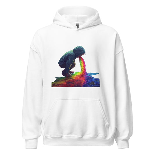 Rainbow Vomit Hoodie